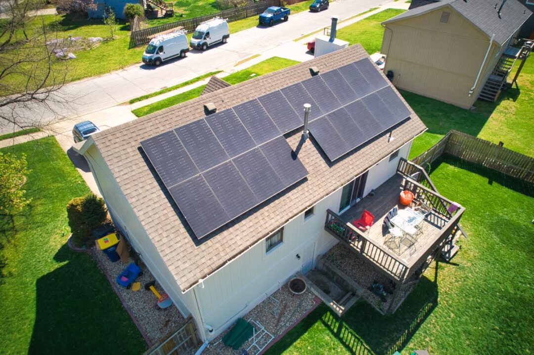 9.46 kW Residential Roof Mount Solar Installation in De Soto, Kansas